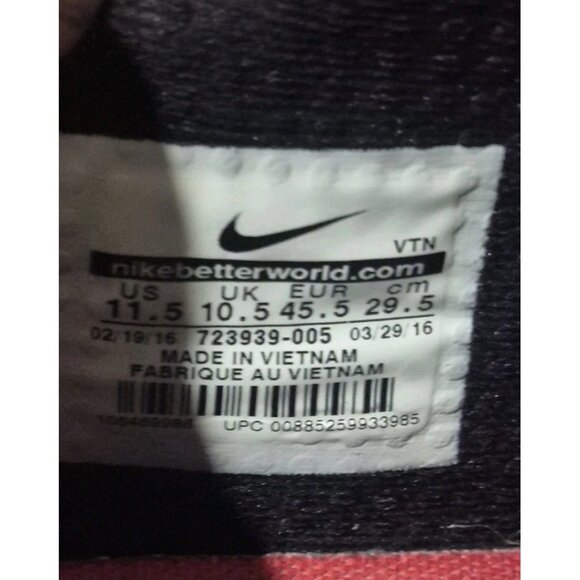 Nike Free Trainer 5.0 V6 AMP UGA Georgia Bulldogs Athletic Sneakers Men's 11.5 - Picture 10 of 10